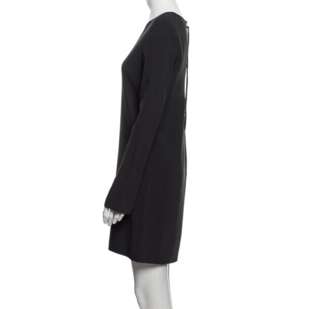 Helmut Lang Black Long Sleeve shift dress M $295 - Picture 5 of 14